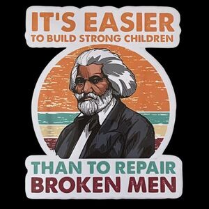 Frederick Douglass Quote Sticker - Black Culture & History